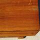 Commode en noyer et ronce de noyer style Louis Philippe