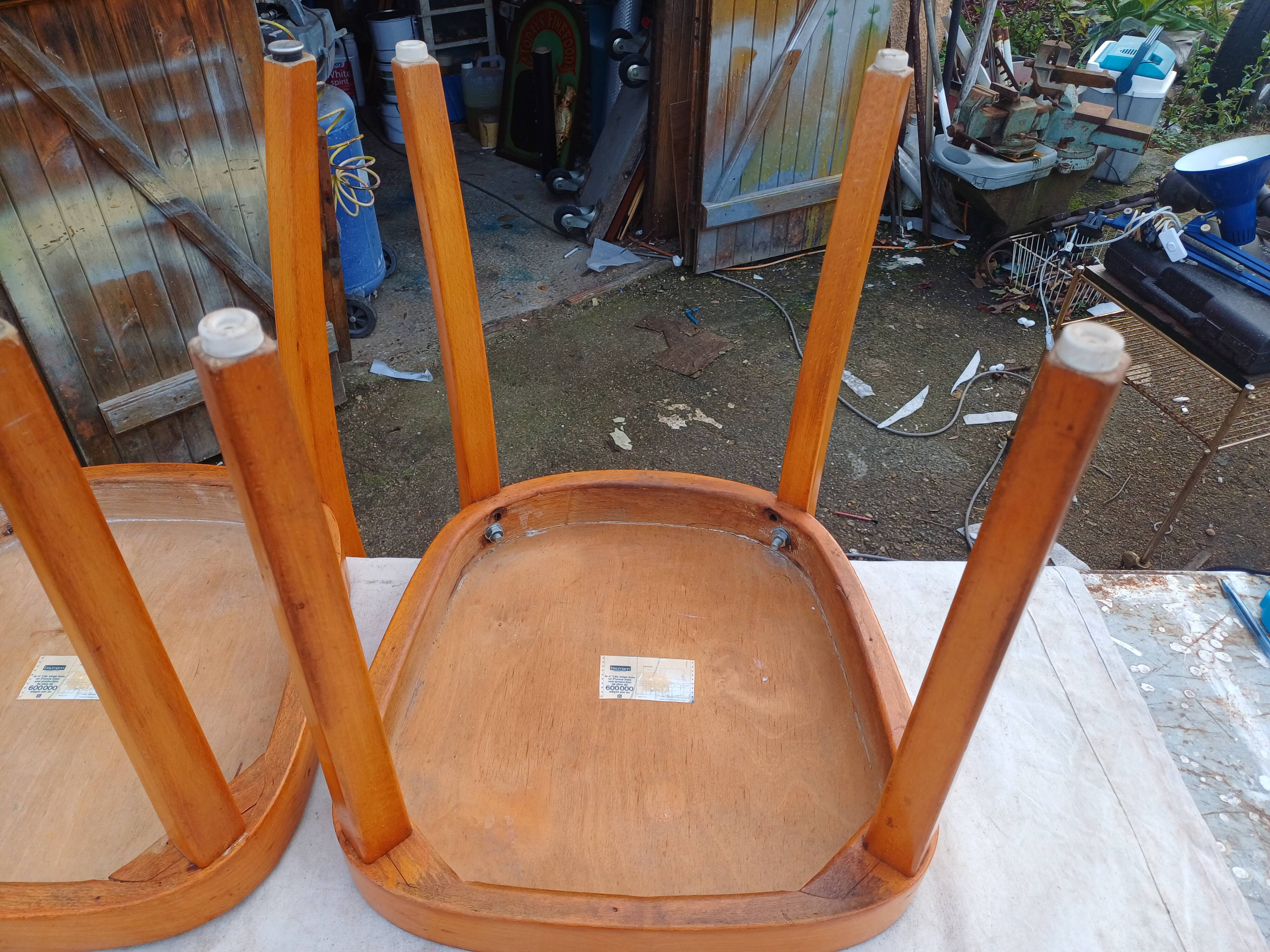 Pair of Baumann Bistro Chairs