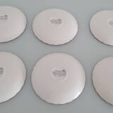 Myotts Country Life Set of 6 Cups and Saucers - England