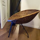 Rattan armchair