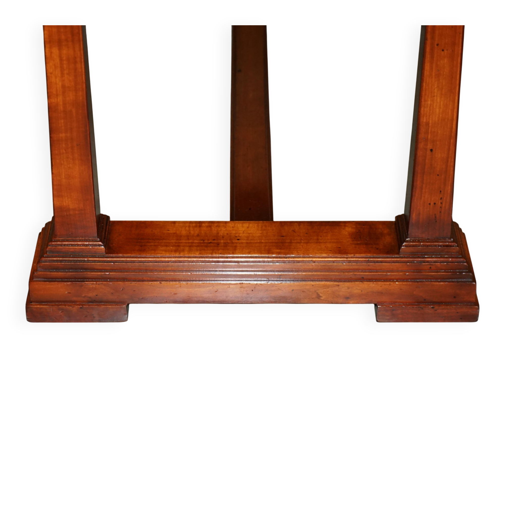 Bureau d'architecte vintage Harrods Kennedy cuir