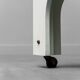 Bar trolley in smoked glass smoked 1970