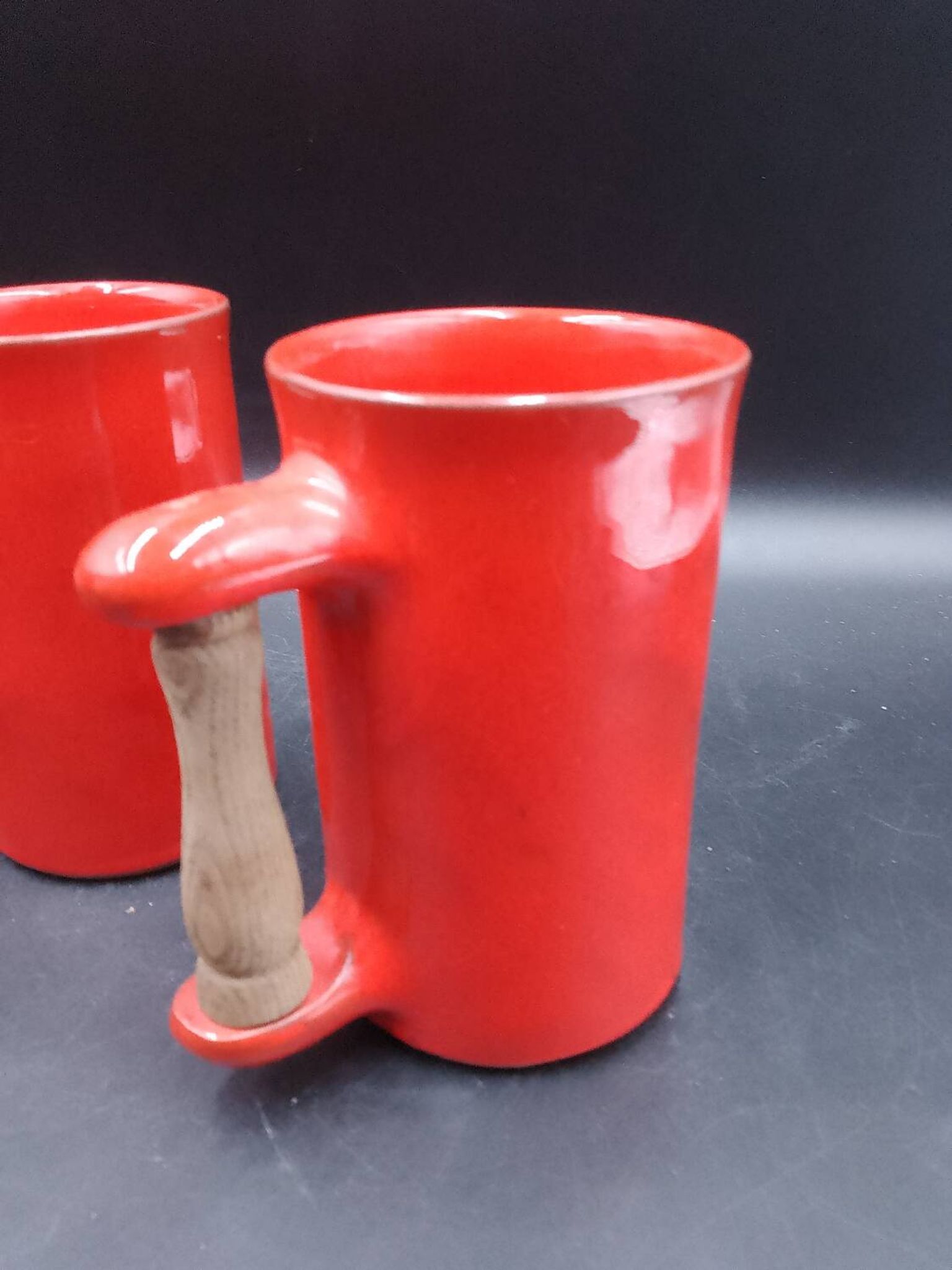 Brother Cloutier Robert Jean ceramic mug 50 60 Jouve Rivière Paul Chambost