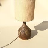 Pyrity sandstone lamp signed La Borne