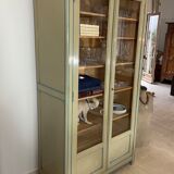 Glass-glazed Parisian wardrobe 1950