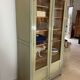Glass-glazed Parisian wardrobe 1950