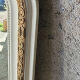 Late 19th century fireplace mirror