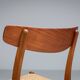Hans J. Wegner set of four CH23 dining chairs