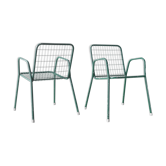 Paire de fauteuils EMU, modèle Rio, vertes