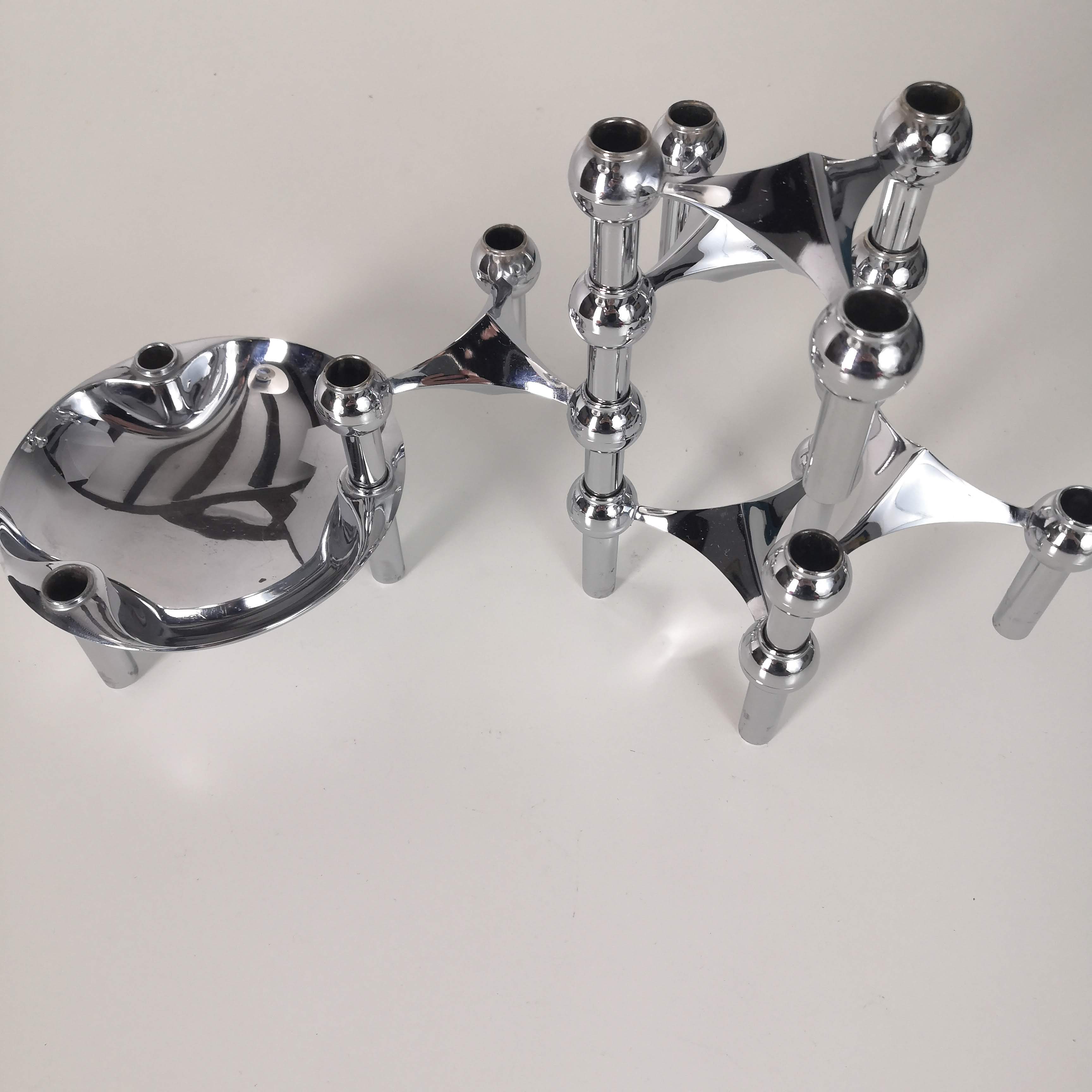 Nagel modular candle holder set