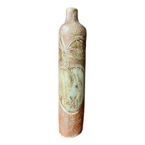 Grande bouteille en grès