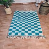 Tapis berbère en laine fait main 150 X 100 CM