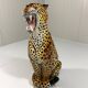 Large Italian ceramic leopard 1970’s