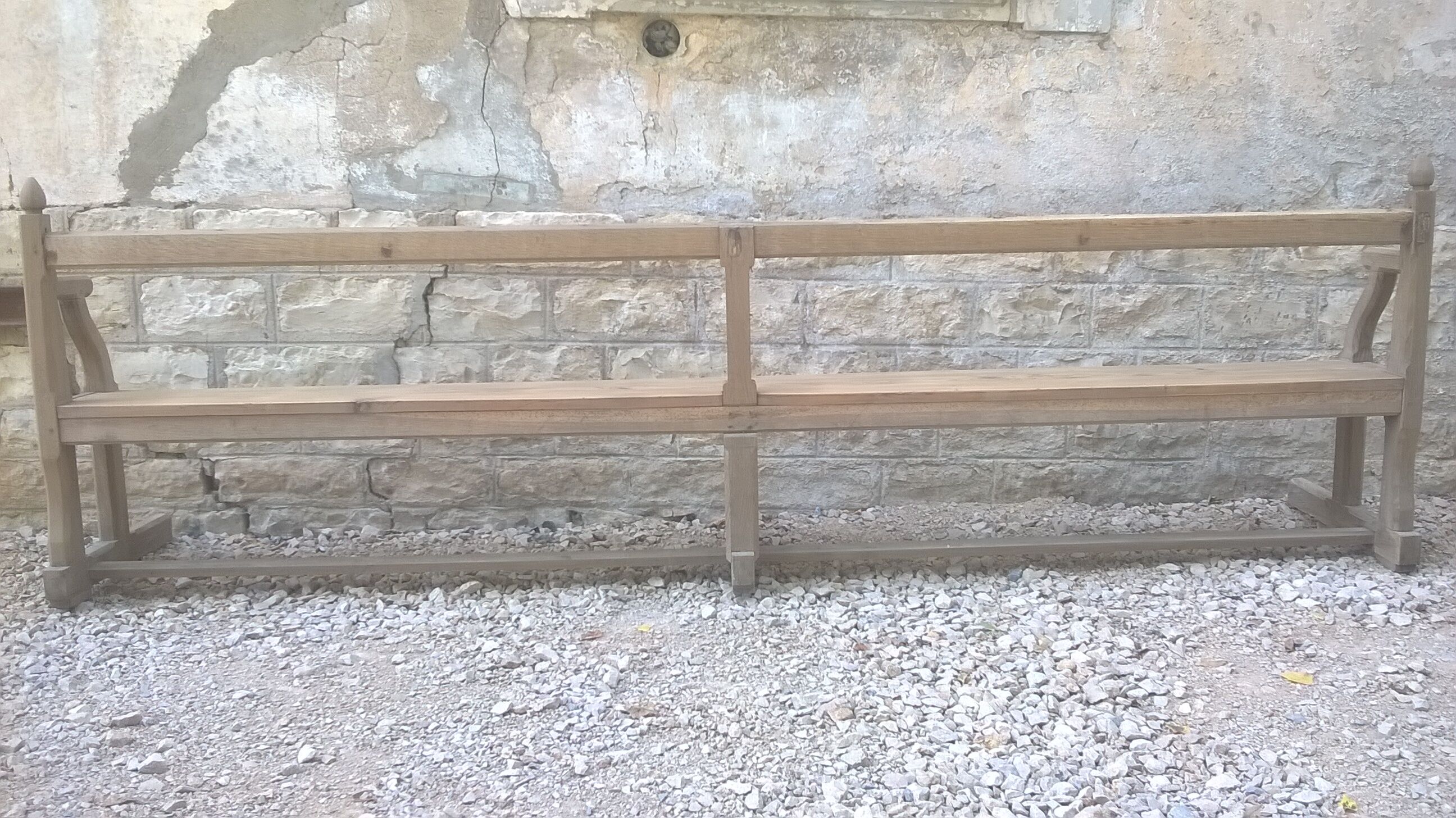 Paires grand banc d'église