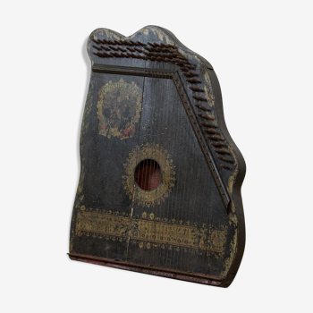 Small antique harp