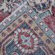 Vintage Persian Brick Red Rug, Hand Knotted Oriental Carpet, 209x325 Cm