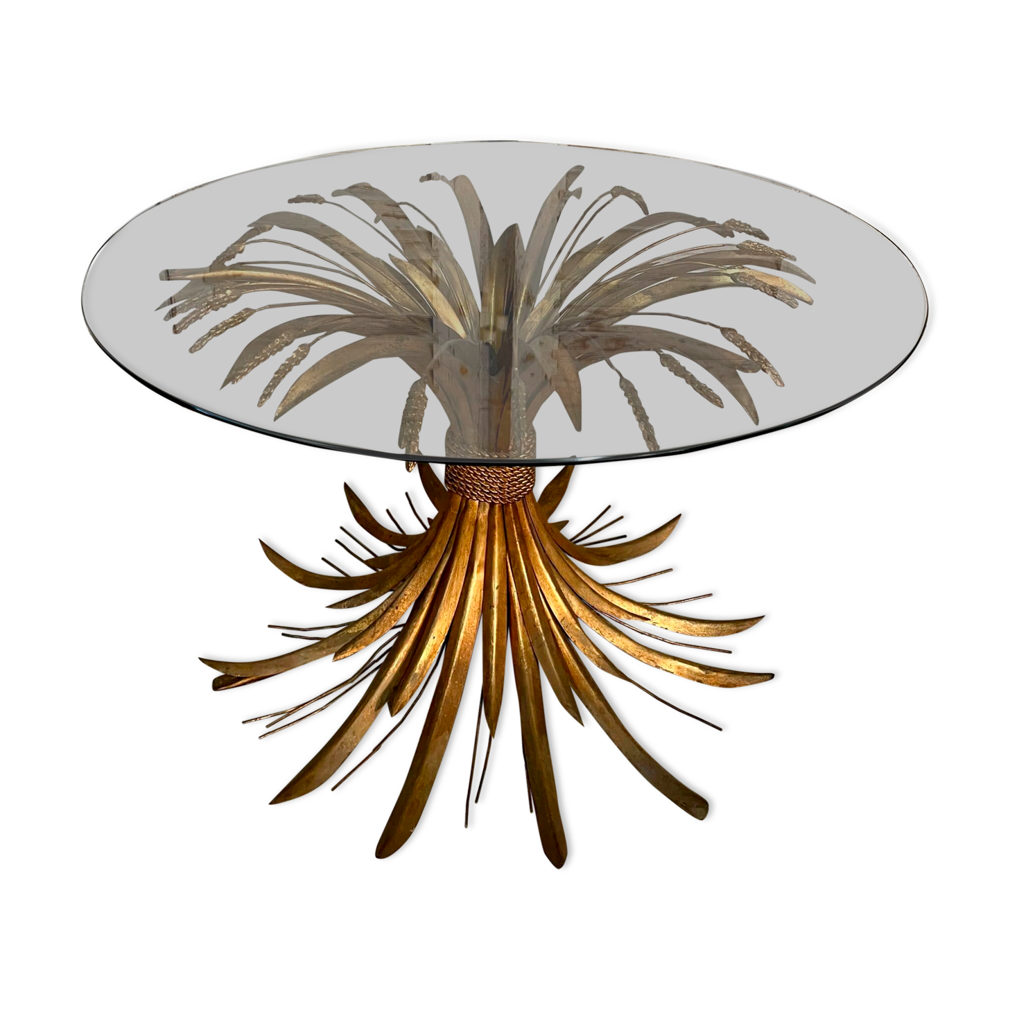 Coffee table sheaf of wheat "coco chanel" by robert goossens