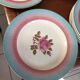 Lot flat plates Vintage Digoin Sarreguemines model Pelleas