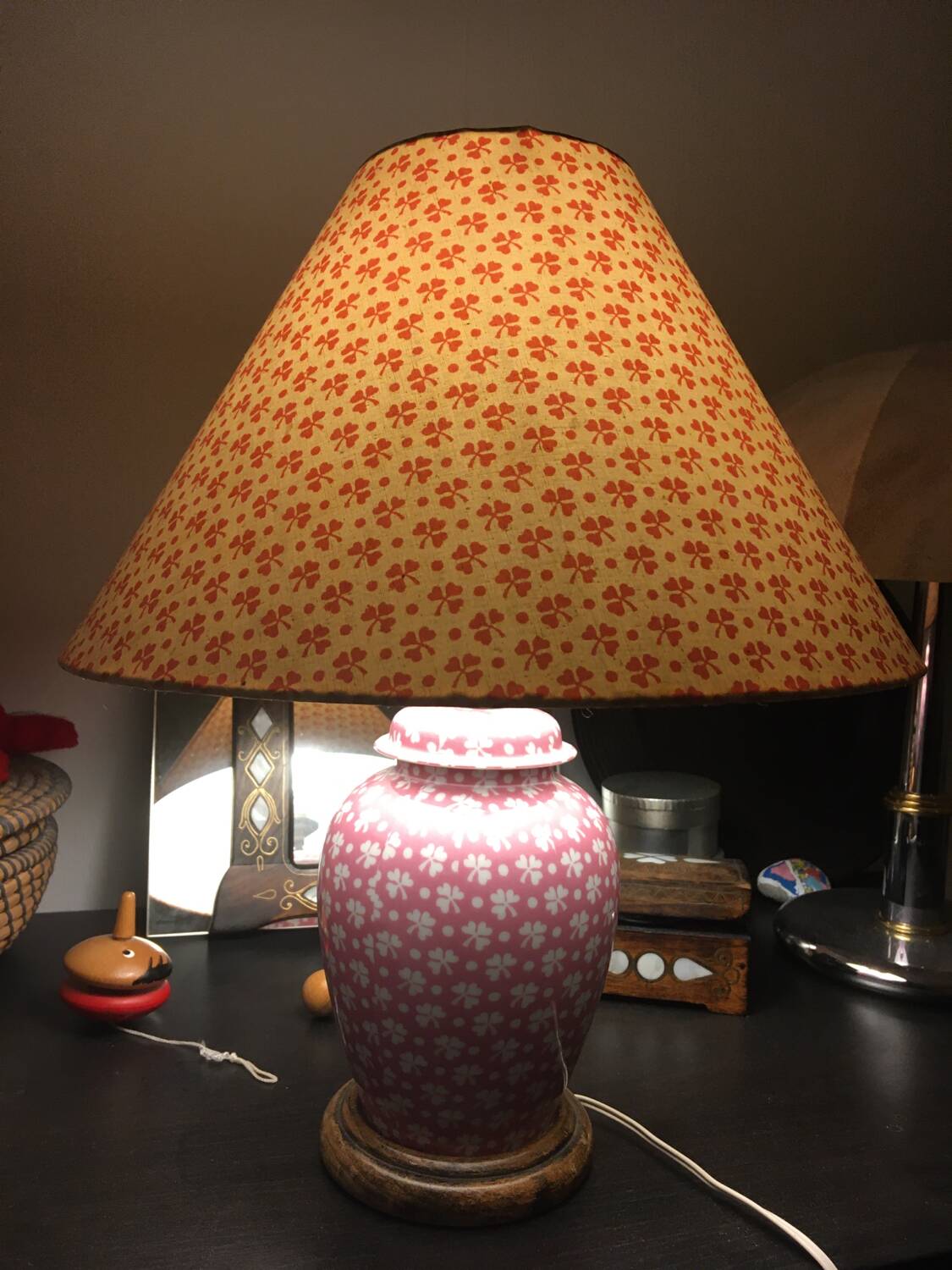 Lampe de chevet en céramique