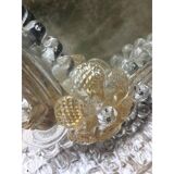 Venetian murano glass table mirror frame