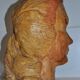 Original terracotta woman head