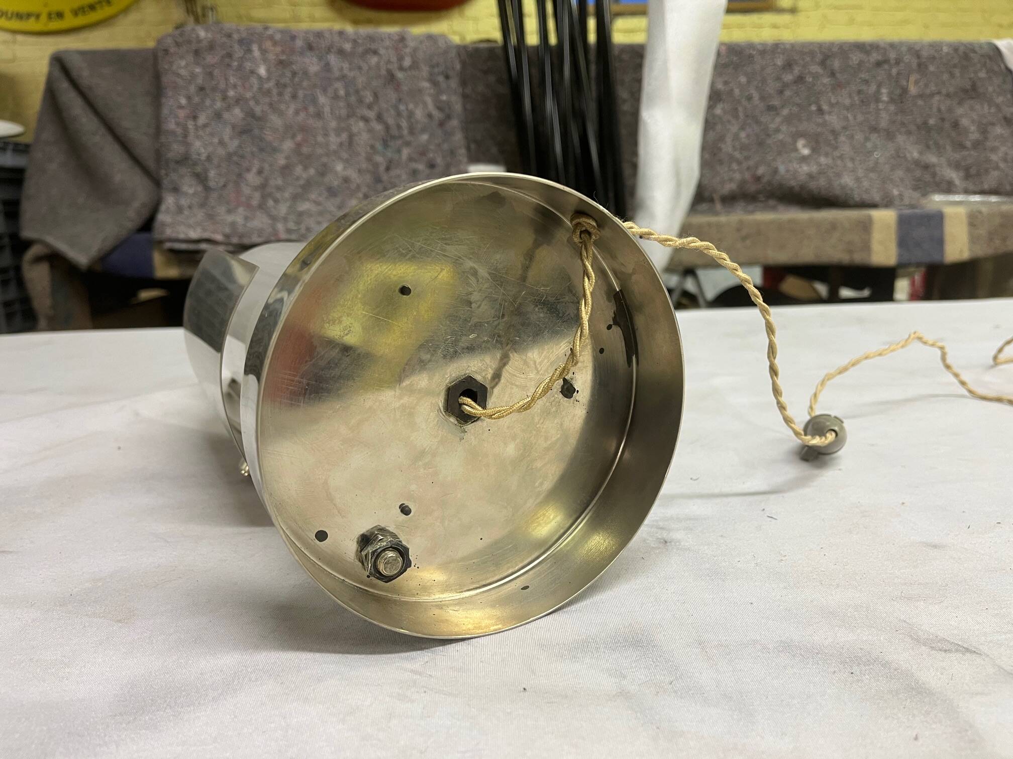 "Aga Khan" luminaire by René Herbst