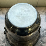 Two silver metal ice buckets hallmarked around 1900