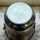 Two silver metal ice buckets hallmarked around 1900