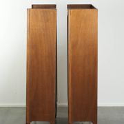 Ensemble de deux bibliothèques/étagères anglaises antiques du 19e siècle.