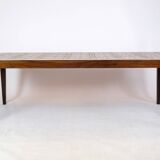 Coffee table In Rosewood  By Severin Hansen, Made By Haslev Møbelfabrik From 1960s