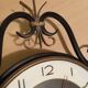 Horloge pendule murale fer forgé, de Vedette Transistor