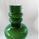 Vintage green opaline suspension