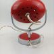 Eye ball lamp orange oval vintage year 70's