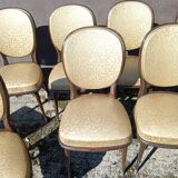 Set of 8 Louis XVI style chairs