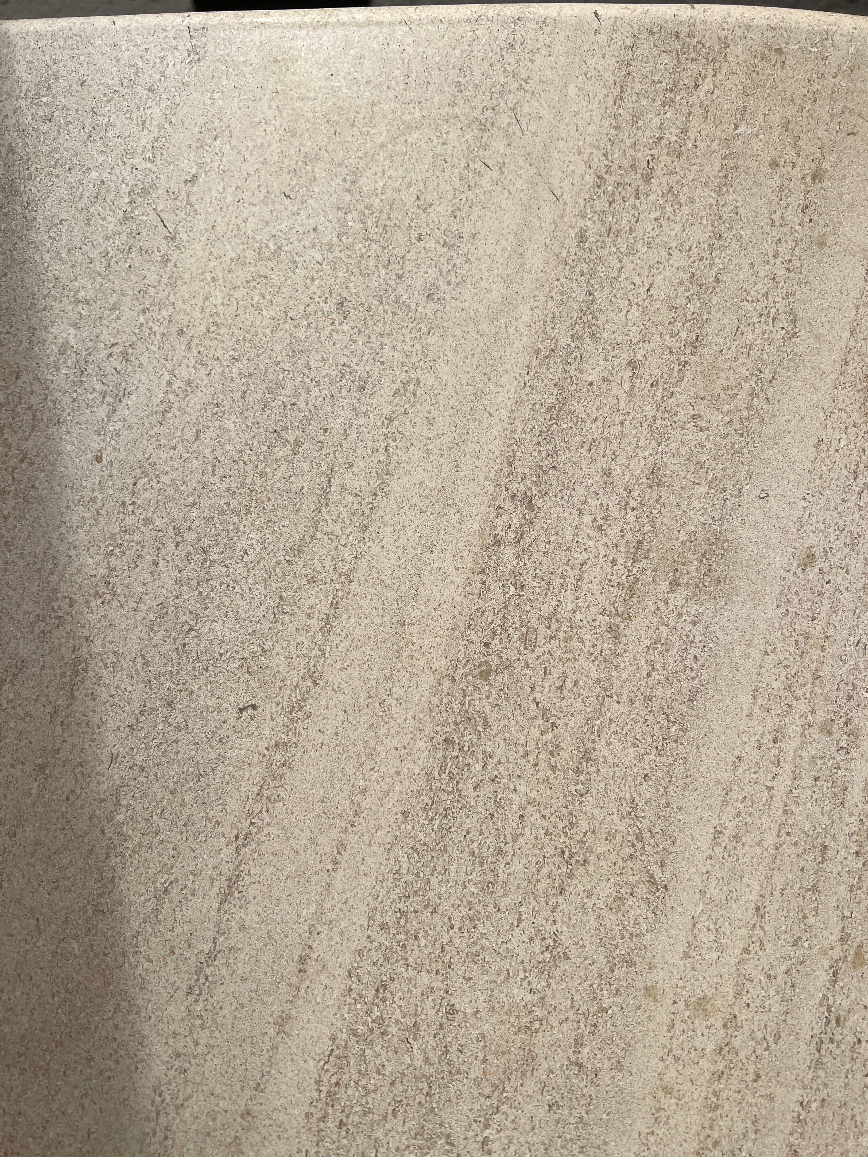 Travertine coffee table