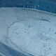 Biot blue bubble glass ice bucket