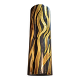 Lacquered wooden vase
