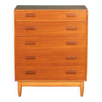 Commode rétro en teck des années 1960 William & Lawrence Mid Century