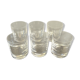 Set of 6 Sèvre crystal whiskey glasses