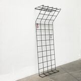 Mid-century German minimalist cord coat rack, 1960s
