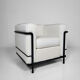 Fauteuil Cassina LC2, par le Corbusier