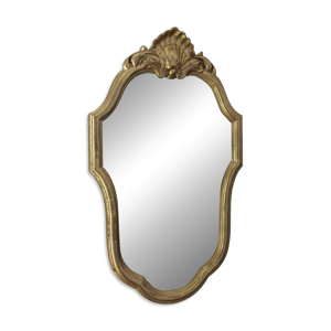 Miroir doré baroque