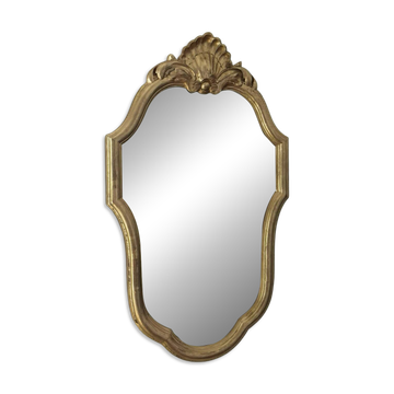 Miroir doré baroque style Louis XV