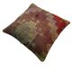 Vintage turkish kilim cushion cover , 55 x 55 cm