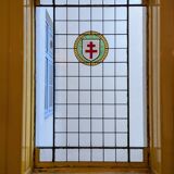 Old glass roof