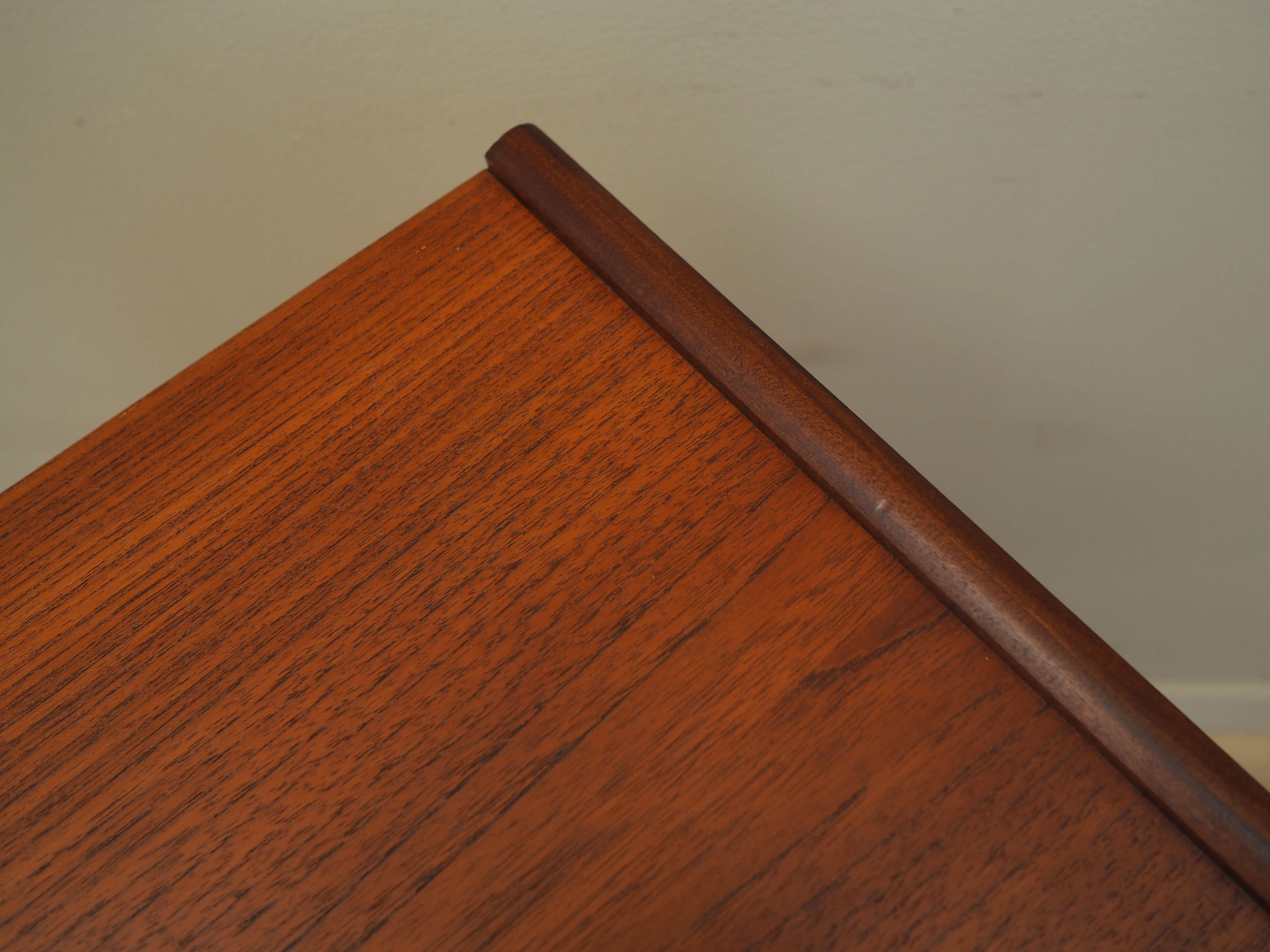 Teak chest of drawers, Danish design, 1970s, production: Denmark