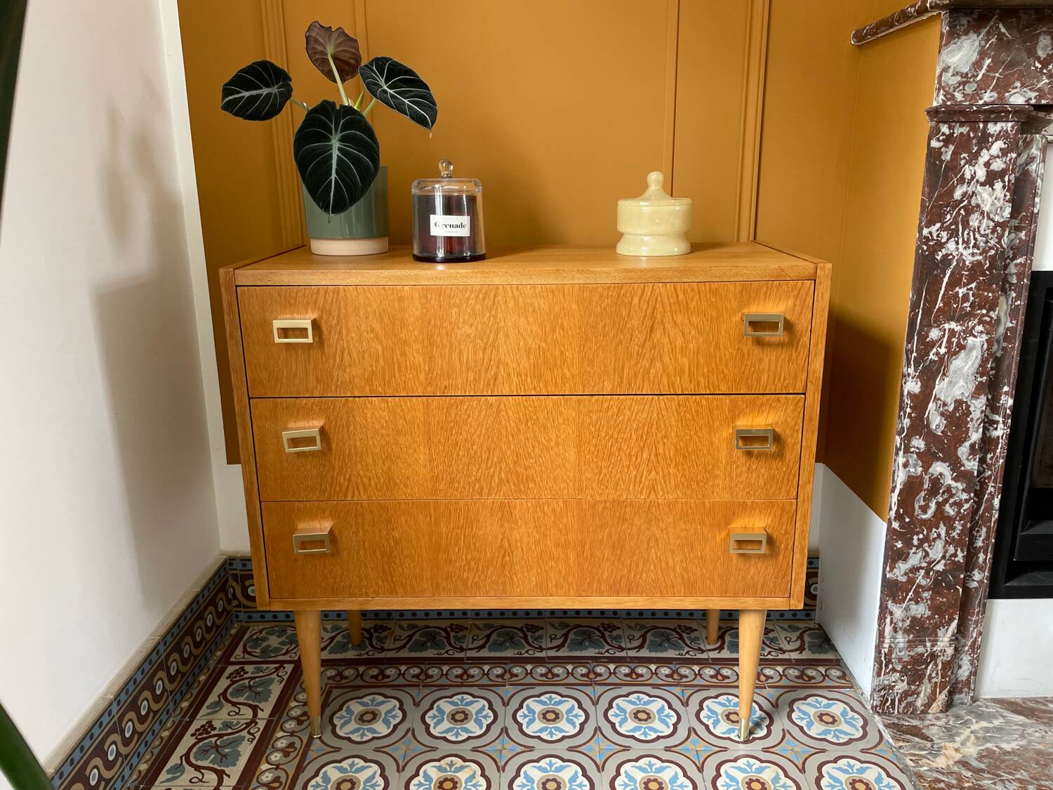 Commode bois vintage