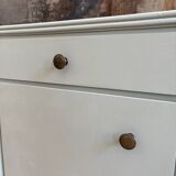 Pair of celadon bedside tables