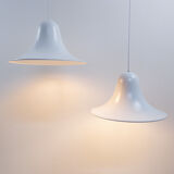 Set of 2 Pantop pendants by Verner Panton, 1980s