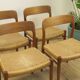 Set of 4 chairs model 75 by Otto Møller, Denmark 1960